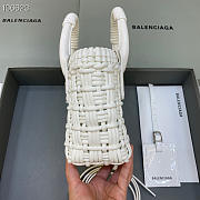 Balenciaga Basket Bag 8 White Size 16 x 15 x 9 cm - 6