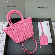 Balenciaga Basket Bag 8 Pink Size 16 x 15 x 9 cm - 1