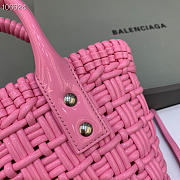 Balenciaga Basket Bag 8 Pink Size 16 x 15 x 9 cm - 4