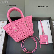 Balenciaga Basket Bag 8 Pink Size 16 x 15 x 9 cm - 2