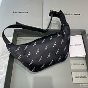 Balenciaga Canvas Chest Bag Waist Bag 8 01 Size 31 x 7 x 15 cm - 3