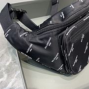 Balenciaga Canvas Chest Bag Waist Bag 8 01 Size 31 x 7 x 15 cm - 5