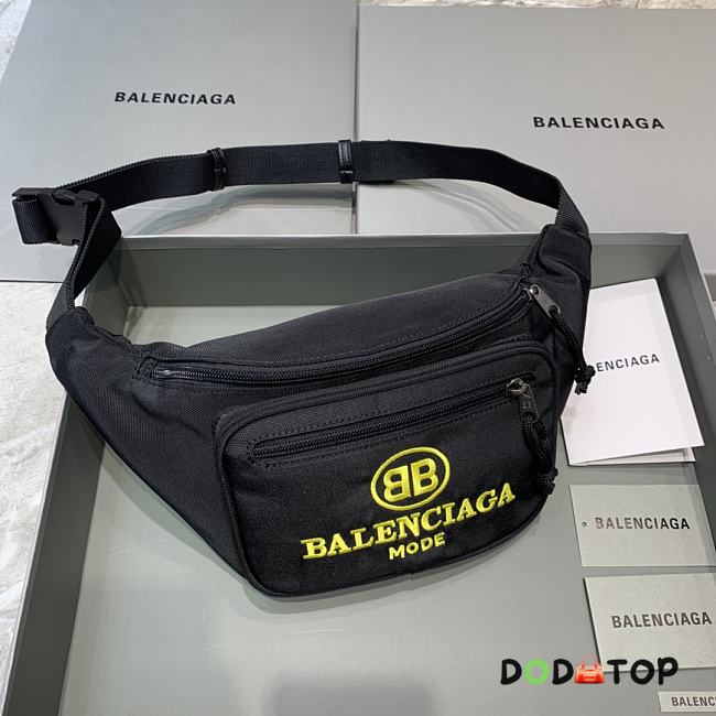 Balenciaga Canvas Chest Bag Waist Bag 8 03 Size 31 x 7 x 15 cm - 1