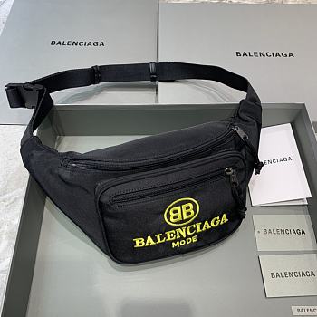 Balenciaga Canvas Chest Bag Waist Bag 8 03 Size 31 x 7 x 15 cm