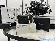 Chanel Pearl Chain Small Box Bag Size 9.5 x 17 x 8 cm - 1