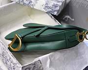 Dior Saddle Green Size 25 cm - 2