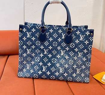 Louis Vuitton LV Onthego Tote Bag M59608 Size 32 x 24 x 14 cm
