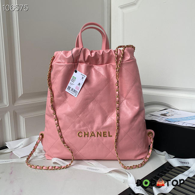 Chanel Backpack Pink Size 51 x 40 x 9 cm - 1