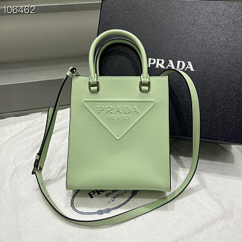 Prada Small Tote Bag Green Size 17 x 19 x 6 cm