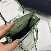 Prada Small Tote Bag Green Size 17 x 19 x 6 cm - 4