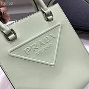 Prada Small Tote Bag Green Size 17 x 19 x 6 cm - 2