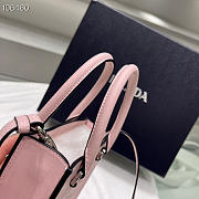 Prada Small Tote Bag Pink Size 17 x 19 x 6 cm - 5
