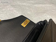 Valentino Chain Lambskin Tofu Bag Black Size 19 x 14 x 11 cm - 6