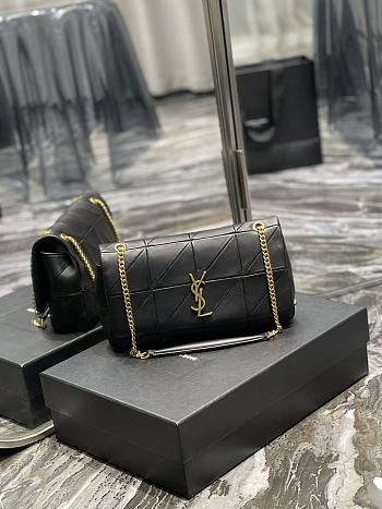 YSL Chain Bag Black 515821 Size 25 x 15 x 7.5 cm