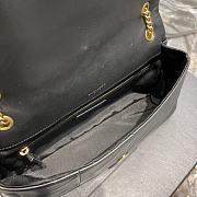 YSL Chain Bag Black 515821 Size 25 x 15 x 7.5 cm - 2