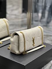 YSL Chain Bag White 515821 Size 25 x 15 x 7.5 cm - 6