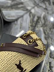 YSL Niki Woven Bag 633158 Size 28 × 20.5 × 8.5 cm - 3