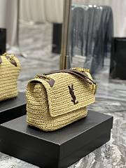 YSL Niki Woven Bag 633158 Size 28 × 20.5 × 8.5 cm - 6