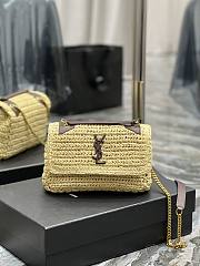 YSL Niki Woven Bag 633151 Size 22 × 16.5 × 12 cm - 1