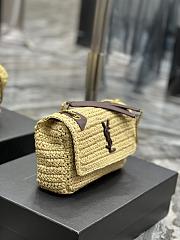 YSL Niki Woven Bag 633151 Size 22 × 16.5 × 12 cm - 4