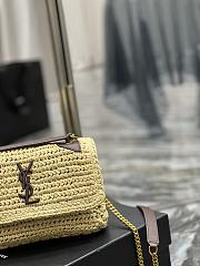 YSL Niki Woven Bag 633151 Size 22 × 16.5 × 12 cm - 5