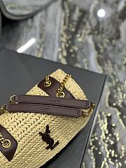 YSL Niki Woven Bag 633151 Size 22 × 16.5 × 12 cm - 6