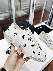 Chanel Sneakers White/Black - 5