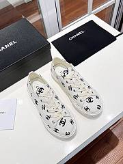 Chanel Sneakers White/Black - 4