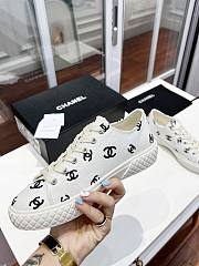Chanel Sneakers White/Black - 3