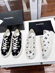 Chanel Sneakers White/Black - 2