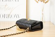 Chanel Flap Bag Black AS3240 Size 15 x 21 x 6 cm - 3