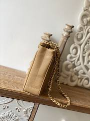 Chanel Shopping Bag Beige Size 28 x 9 x 23 cm  - 5