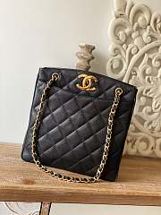 Chanel Shopping Bag Black Size 28 x 9 x 30 cm - 1