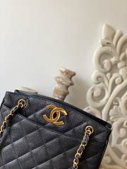 Chanel Shopping Bag Black Size 28 x 9 x 30 cm - 2