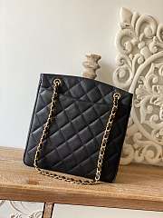 Chanel Shopping Bag Black Size 28 x 9 x 30 cm - 6