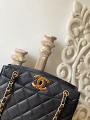Chanel Shopping Bag Black Size 28 x 9 x 23 cm - 5