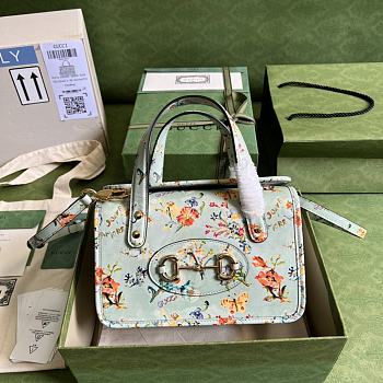 Gucci Small Handle Bag Flower Size 23 x 16 x 12 cm