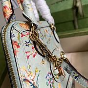 Gucci Handle Bag Flower Size 20 × 19.5 × 7.5 cm - 5