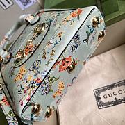 Gucci Handle Bag Flower Size 20 × 19.5 × 7.5 cm - 4