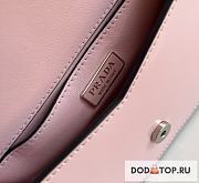 Prada Small Chain Pink Wallet Size 17 x 9.5 x 3.5 cm - 6
