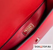 Prada Small Chain Red Wallet Size 17 x 9.5 x 3.5 cm - 2