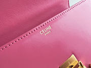 Celine Chain Shoulder Bag Cuir Triomphe Pink Size 20.5 x 10.5 x 4 cm - 6