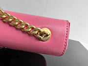 Celine Chain Shoulder Bag Cuir Triomphe Pink Size 20.5 x 10.5 x 4 cm - 2