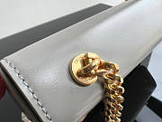 Celine Chain Shoulder Bag Cuir Triomphe Gray Size 20.5 x 10.5 x 4 cm - 3