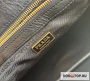 Prada Medium Saffiano Leather Handbag Black Size 28 x 22 x 9 cm - 5