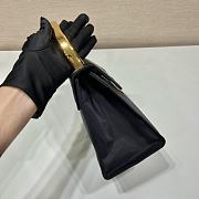 Prada Matinée Small Saffiano Leather Bag Black Size 21 x 17 x 12 cm - 6