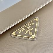 Prada Matinée Small Saffiano Leather Bag Beige Size 21 x 17 x 12 cm - 3