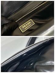 Prada Padded Nappa Leather Shoulder Bag Black Size 31 x 19 x 8.5 cm - 2
