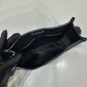 Prada Leather Mini Shoulder Bag Black Size 19 x 20 x 6 cm - 5
