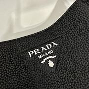 Prada Leather Mini Shoulder Bag Black Size 19 x 20 x 6 cm - 3